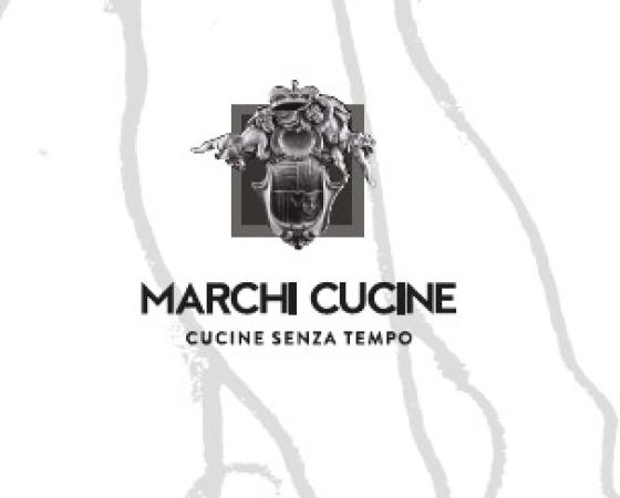 Логотип Marchi Cucine с текстом 