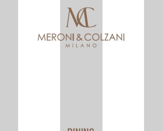 Каталог Meroni & Colzani Milano: коллекция обеденной мебели 2024 года.