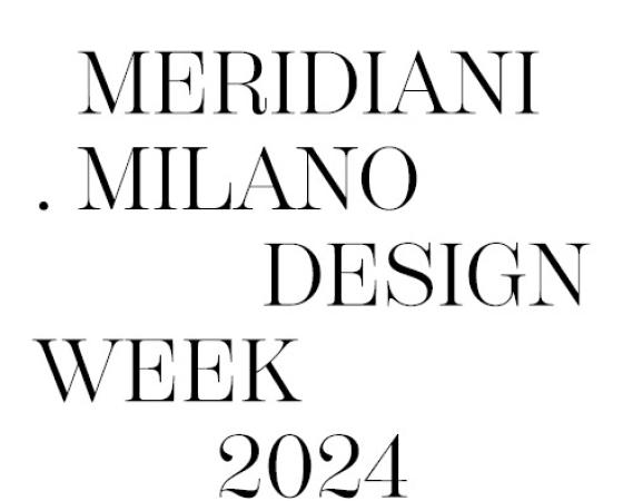 Анонс Meridiani на Миланской неделе дизайна 2024 года.