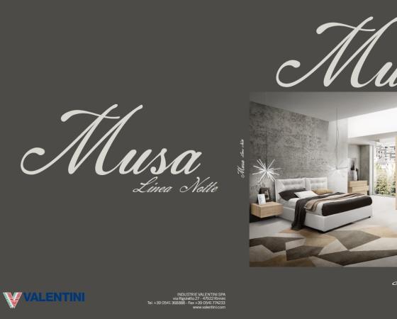Современная спальня с мебелью Musa от Valentini, стильный и уютный дизайн.