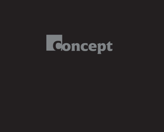 Обложка каталога Zamagna Italia с логотипом Concept на черном фоне.