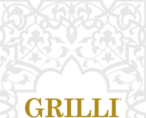 Обложка руководства Grilli с изысканным узором и надписью 