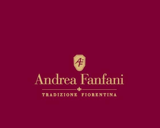 Логотип Andrea Fanfani с надписью 