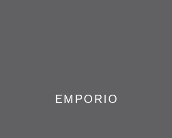 Серый фон с надписью 'EMPORIO' и логотипом 'dibiesse cucine' внизу.