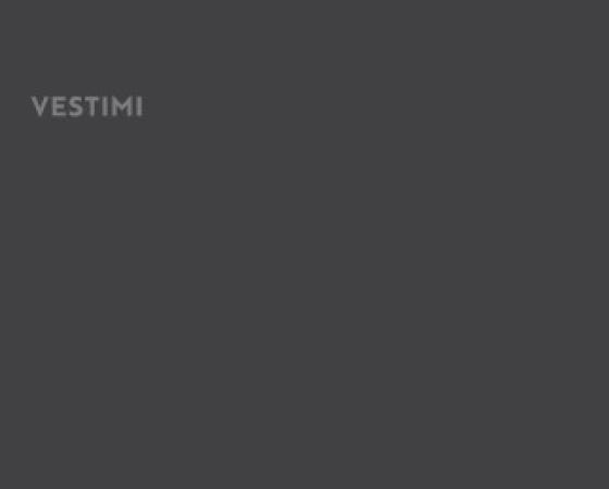 Обложка каталога Vestimi от Dibiesse с темным фоном.