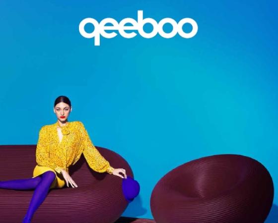 Современная мебель Qeeboo: коллекция для улицы 2024/25 с ярким дизайном.