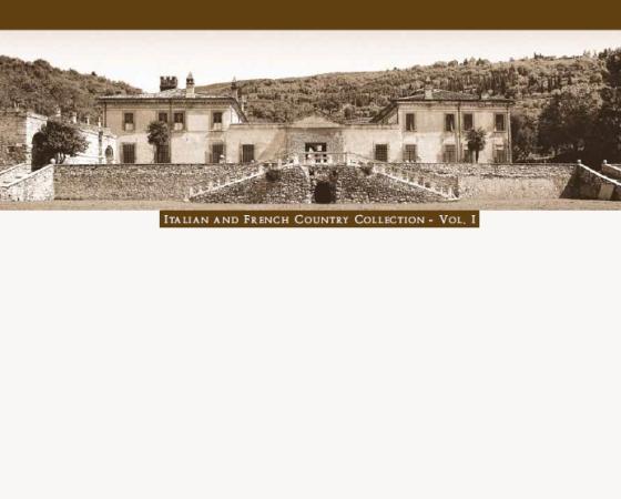 Обложка каталога итальянской и французской деревенской коллекции мебели Francesco Molon.
