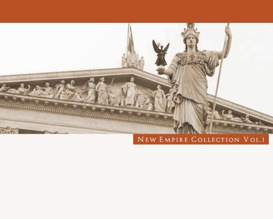 Статуя на фоне классической архитектуры, коллекция New Empire Vol. I.